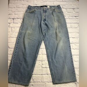 Vintage Y2K Levi's SilverTab Blue Denim Jeans. Skater. Grunge. Surfer.Size 38/32